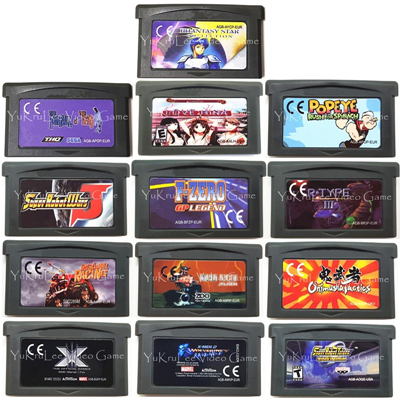 GBA Games Pokemon Series 32-bit Video Game Cartridge Console Card