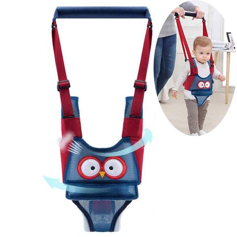 Toddler Baby Walking Harnesses Backpack Leashes For Little Children Kids Assistant Learning Safety Reins Harness Walker 3 Styles ► Photo 1/6