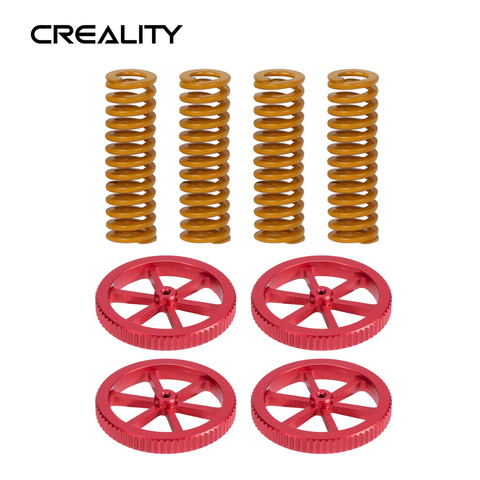Creality 3D Printer Parts 4PCS Hotbed Springs Add 4PCS Creality Hand Twist Leveling Nut For Ender-3/Ender-5/CR-10 Series ► Photo 1/2
