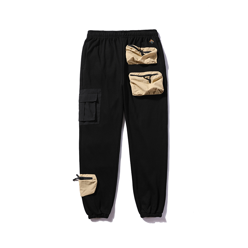 Harajuku Cactus Jack Streetwear Joggers Pockets Sweatpants Men and