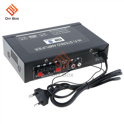 EU Plug DIY kit amplifier board module for speakers G30 800W 12V 110V-220V sound equipment home music amplificador speakers ► Photo 1/6