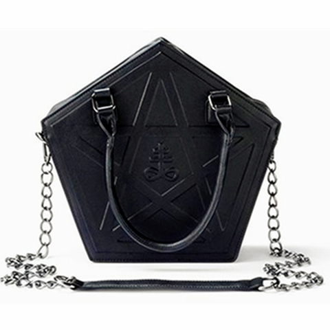 Magic dark goth Lolita handbag cos shoulder bag diffuse demon JK uniform cosplay anime handbag kawaii girl gothic lolita cos ► Photo 1/6