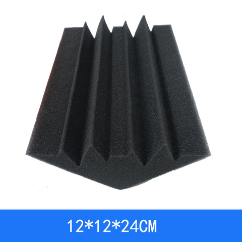 Mini Corner Bass Traps Studio Foam 12*12*24cm Panel Sound Absorbing Acoustic Treatment ► Photo 1/6