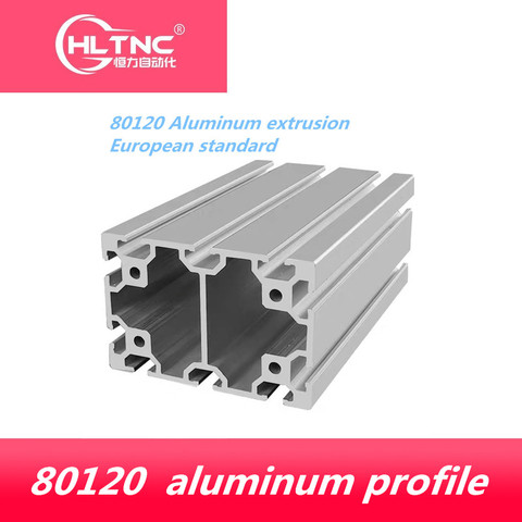 2022 promotion European standard 80120 3mm thickness extruded aluminum profile aluminum alloy frame for CNC builde ► Photo 1/3