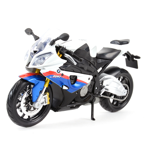 Maisto 1:12 BMW S 1000 RR Die Cast Vehicles Collectible Hobbies Motorcycle Model Toys ► Photo 1/6