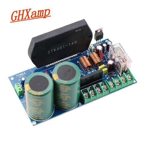 GHXAMP STK401-140 Thick Film Music Power Amplifier Board High Power 120W+120W with UPC1237 speaker protection ► Photo 1/6