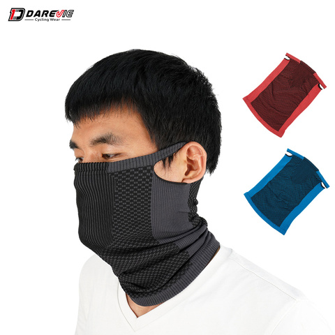 DAREVIE Cycling Face Mask Soft Anti-bacterial Masks Breathable Half Mask Protect Face Neck Men Women Running Sports Tube Scarf ► Photo 1/6