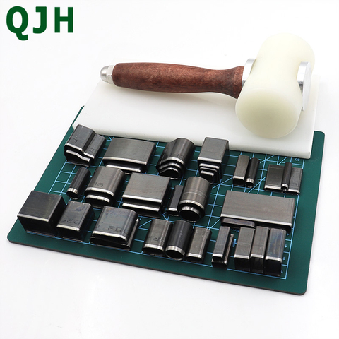 24/39/52/55PCS Shaped Style Hole Hollow Punch Cutter Set Punching Tool for Leather Belt Phone Holster Leather Craft DIY Tool ► Photo 1/6
