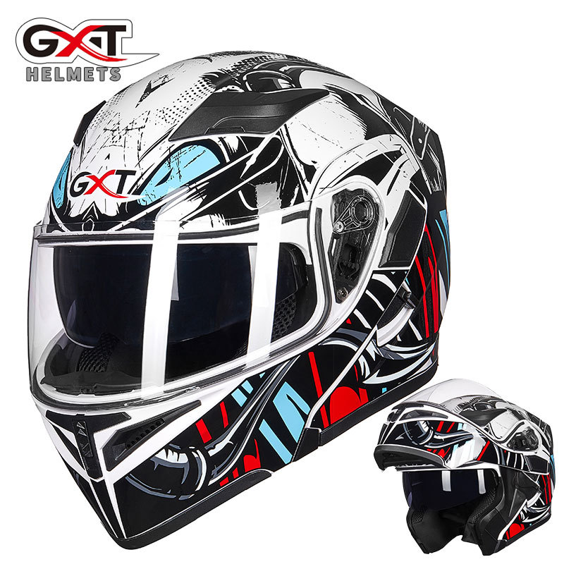 Genuine Motorcycle Helmet Capacete Full Face Double Visors Racing Moto Helmets