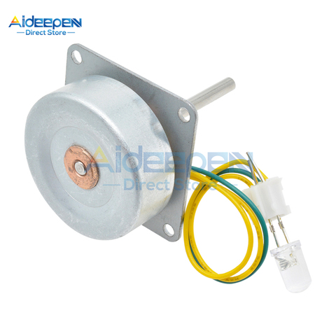 Mini Micro Three Phase AC Wind Turbines Brushless Motor Hand Cranked Generator 3-24V 0.1A-1A 0.5-12W ► Photo 1/6