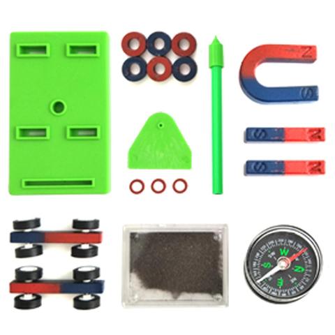 Labs Junior Science Magnet Set for Education Science Experiment Tools Icluding Bar/Ring/Horseshoe/Compass Magnets ► Photo 1/6