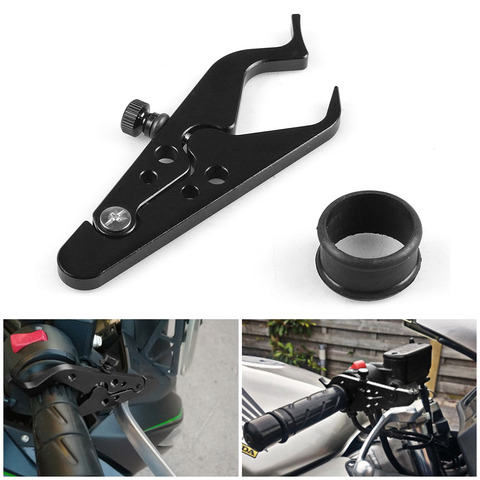 New High Quality Universal CNC Motorcycle Cruise Control Throttle Lock Assist Retainer Relieve Stress Durable Grip Black ► Photo 1/6