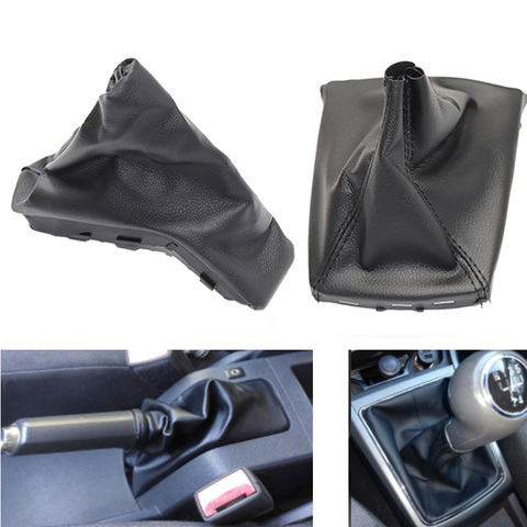 2PCS Gear Lever Boot and Handbrake Grips Car Anti Slip Parking Hand Brake Boot For Opel ASTRA H 2004-2014 ► Photo 1/6