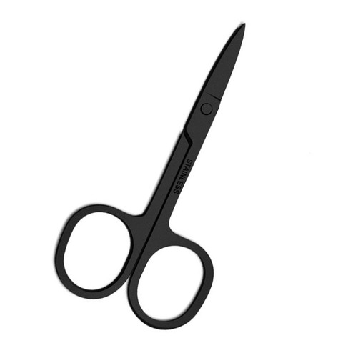 NEW Professional Nail Scissor Manicure For Nails Eyebrow Nose Eyelash Cuticle Scissors Curved Pedicure Makeup Tools ► Photo 1/5