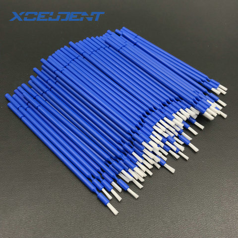 100pcs Dental Lab Long Disposable Micro Applicators Brushes Dental Brush ► Photo 1/6