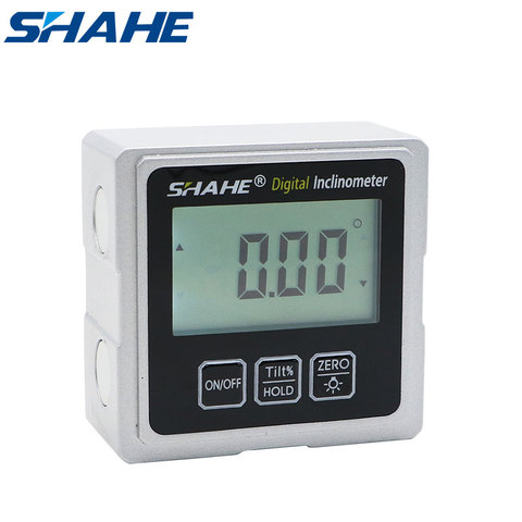 shahe Digital protractor angle level box with three magnets base PRO 360  electronic protractor digital inclinometer anle tool ► Photo 1/6