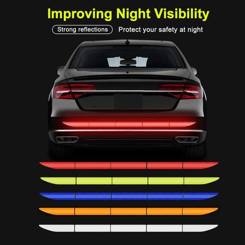 50% HOT SALES!!! Car Reflector Sticker 3x90cm Body Exterior Trunk Decal Auto Reflective Tape ► Photo 1/6
