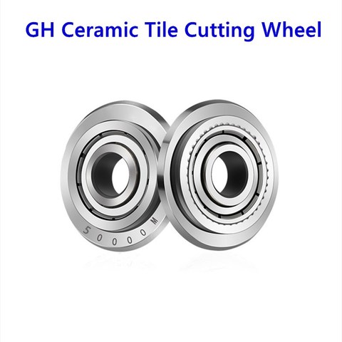 Tile cutter wheel Glass Ceramic brick metal alloy manual rotary bearing Knife blade pushing cutter tungsten carbide tool 22mm ► Photo 1/6