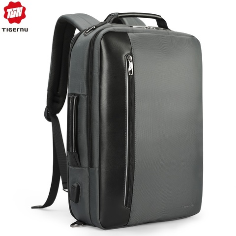 Tigernu Water Repellent 4-in-1 Business Backpack 15.6 inch Men Multifunction USB charging Laptop Backpack Fashion Male Mochila ► Photo 1/6