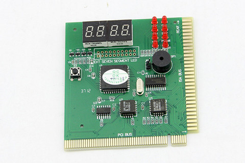 New 4-Digit LCD Display PC Analyzer Diagnostic Post Card Motherboard Post Tester indicator with LED for mian board ► Photo 1/3