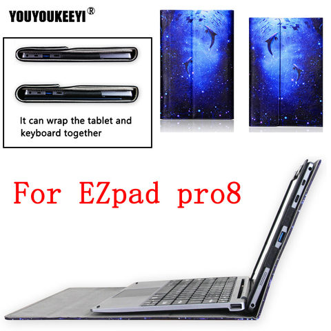 High-quality Business Folio stand cover case For  Jumper ezpad pro 8 11.6 inch Tablet PC  Wrap keyboard protector+gift ► Photo 1/6