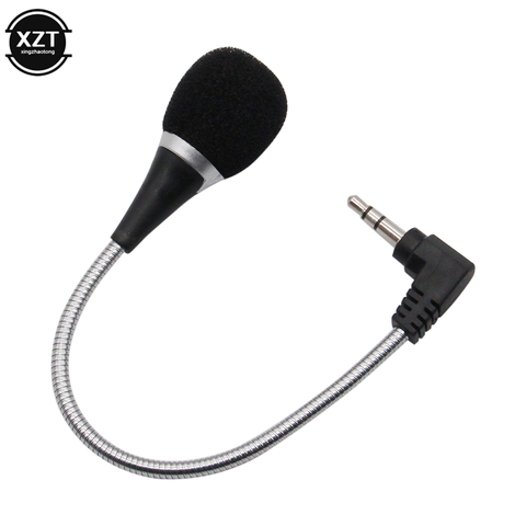 Omnidirectional Metal Microphone 3.5mm Jack Flexible Microphone Mini Audio Mic for Computer Laptop for Skype Chat ► Photo 1/6