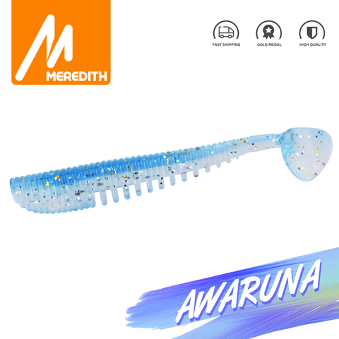 MEREDITH 5pcs Jigging Lures Minnow 95mm 5.1g Awaruna Fishing Lure Sea Lure Soft Baits Kit Iscas Artificial Pesca Leurre Souple ► Photo 1/6