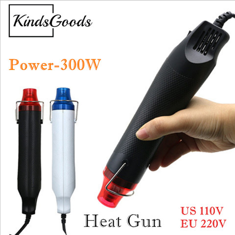 110V/220V 300W Mini Portable Heat Gun For Heat Shrink Tubings and DIY Using Electric Hair Dryer Hot Air Tool Solderin ► Photo 1/5
