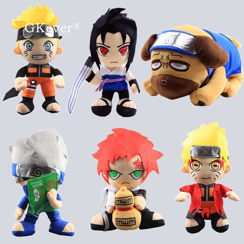 30cm Japanese Anime Naruto Plush Toy Kawaii Uzumaki Naruto Plush Dolls