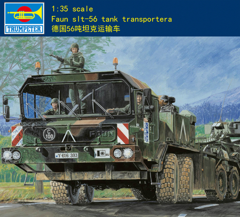 Trumpeter 00203 1/35 Faun elefant SLT-56 panzer transporter ► Photo 1/1