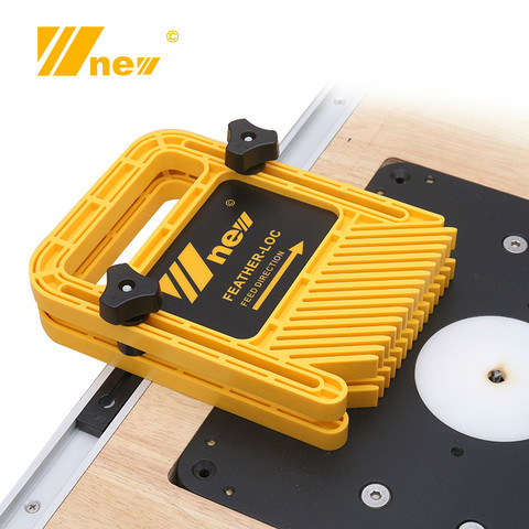 Extended Feather Loc Board Set Multi-purpose Double Featherboards Miter Gauge Slot Woodworking Saw Table DIY Safety Tools ► Photo 1/6