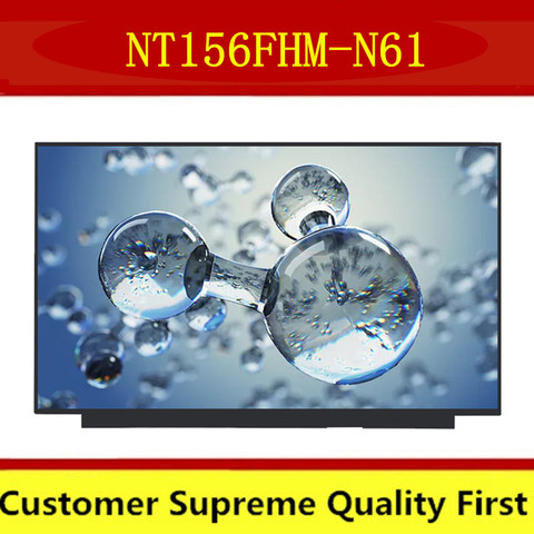 15.6 LCD FHD IPS narrow frame screen 30pin eDP 1920x1080 NT156FHM N61 NT156FHM-N61 ► Photo 1/3