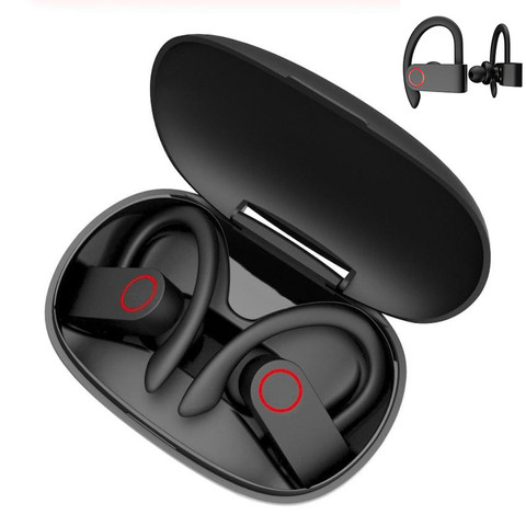 JHO-A9S Bluetooth 5.0 ear-mounted wireless TWS headset HiFi-class full-frequency dynamic fone de ouvido headphones auriculares ► Photo 1/6