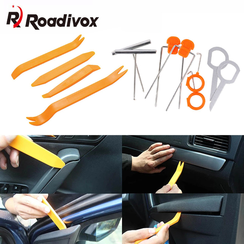 Universal Car Radio Tool Auto Audio Disassembly Tools Vehicle Radio Removal Installer Plastic Hand Tools For Lexus Honda Toyota ► Photo 1/6