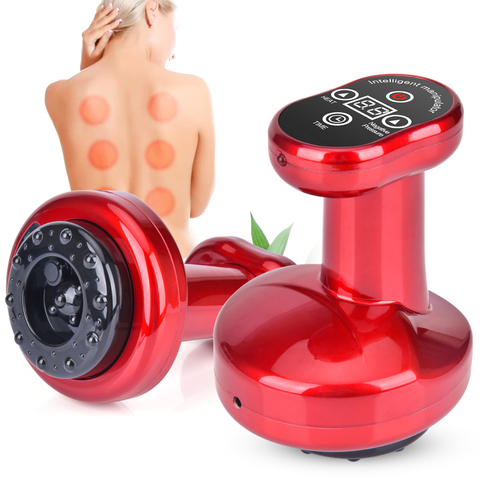 Electric Vacuum Cupping Body Massager Suction Scraping Cup Fat Removal Acupoint Detoxifies Guasha Massage Intensity 2-9 Levels ► Photo 1/6