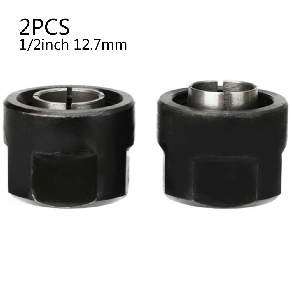 2pc Collet Cone Nuts 1/2