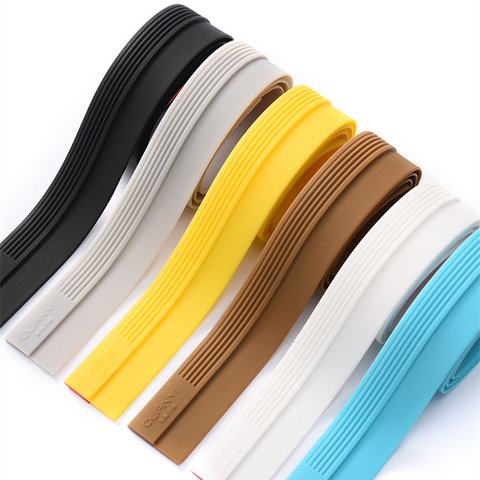 Silicone Door bottom sealing strip Weather Stripping espuma acoustic Soundproof foam tape burlete puerta casa mousse acoustique ► Photo 1/6