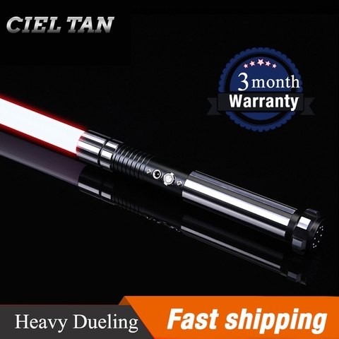 CIELTAN RGB Lightsaber 82cm 1 Inch Dueling Blade With Force FX Light saber with Sound and LED Light FOC Blaster Lock-Up Saber ► Photo 1/6