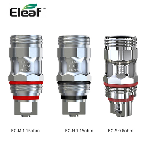 Original Eleaf EC-S 0.6ohm  or EC-M 0.15ohm Coil head for iStick Rim MELO 5 Atomizer Tank  Electronic Cigarette Cores ► Photo 1/4