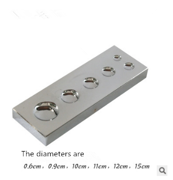 Snap button installation tool Rivet base Snap button base punch ► Photo 1/5