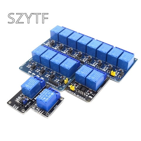5V 1 2 4 6 8 Channel Relay Module With Optocoupler KY-019 1/2/4/6/8 Way For Arduino ► Photo 1/6