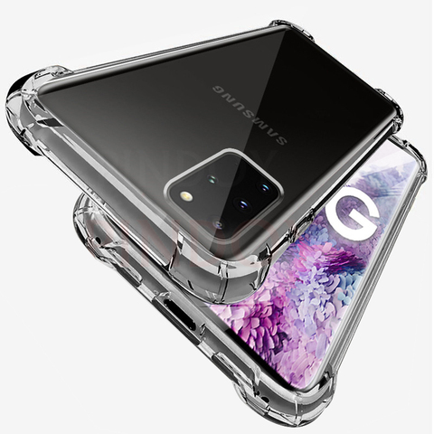 Shockproof Case For Samsung Galaxy S20 S10 Plus S20 Ultre S8 S9 Plus S10E Phone Case For Samsung Note 10 9 8 Silicone Back Cover ► Photo 1/6