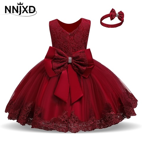 Kids Dress for Girls Summer Dresses for Party and Wedding Christmas Clothing Princess Flower Tutu Dress Children Prom Ball Gown ► Photo 1/6