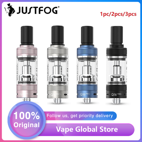 Hot Original JUSTFOG Q16 Pro Clearomizer with 1.9ml Capacity & 1.6ohm Coil  Head 510 Thread E-cig Tank for JUSTFOG Q16 Pro Kit - Price history & Review