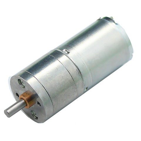 1pcs 25GA370 Metal Gear Motor DC 6V/12V/24V With GearBox Gearwheel Micro DC Reducer Motor 12/16/26/35/60/130/280/620/1360RPM ► Photo 1/6