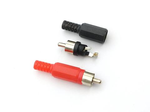 20pcs Solder RCA PLUG  Audio Video Connector adapter ► Photo 1/6