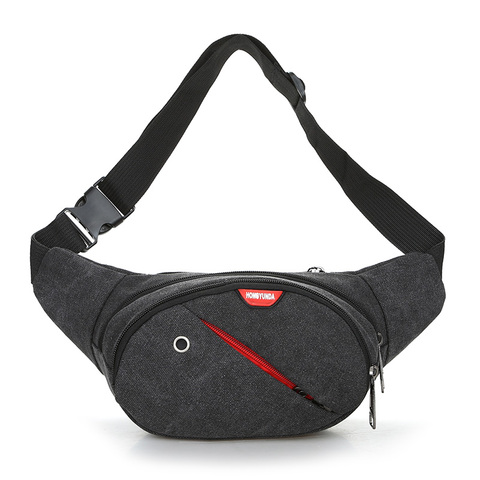 Waist Pack For Men Fanny Pack Bum Chest Bag Hip Money Belt Bag Travelling Mountaineering Mobile Phone Purse Sling Bags ► Photo 1/6