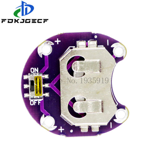 LilyPad Coin Cell Battery Holder CR2032 Battery Mount Module ► Photo 1/2