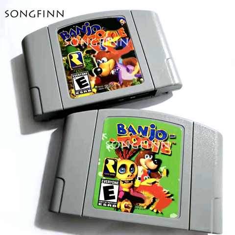 Grey Shell For 64bit game ** Banjo Kazooie Banjo-Tooie USA Version English Language Save ► Photo 1/1