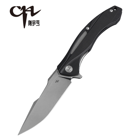 CH 3519 Variety Black G10 Handle Version D2 Ball Bearing Folding Combat Rescue EDC Outdoor Camping Knife Beat ► Photo 1/6